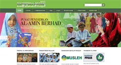 Desktop Screenshot of al-amin.edu.my